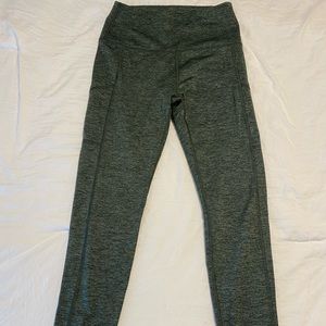 Aerie chill play move pocket leggings green